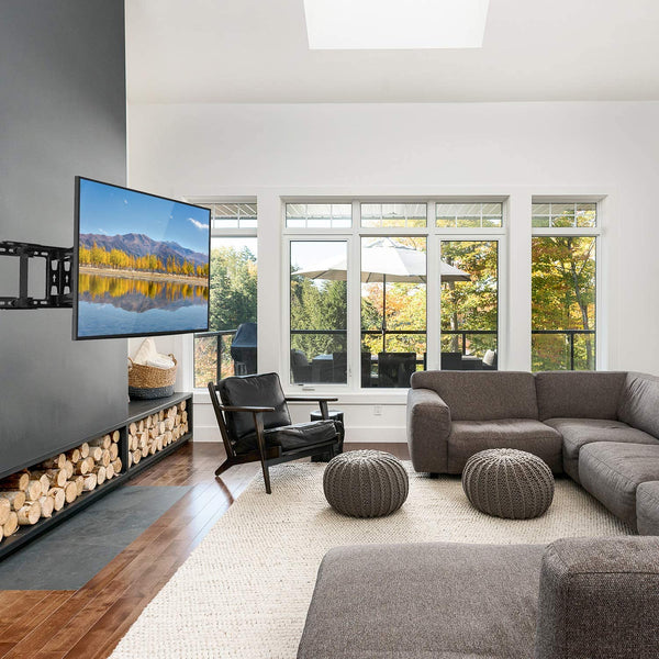 Full-Motion TV Wall Mount For 37" to 75" TVs