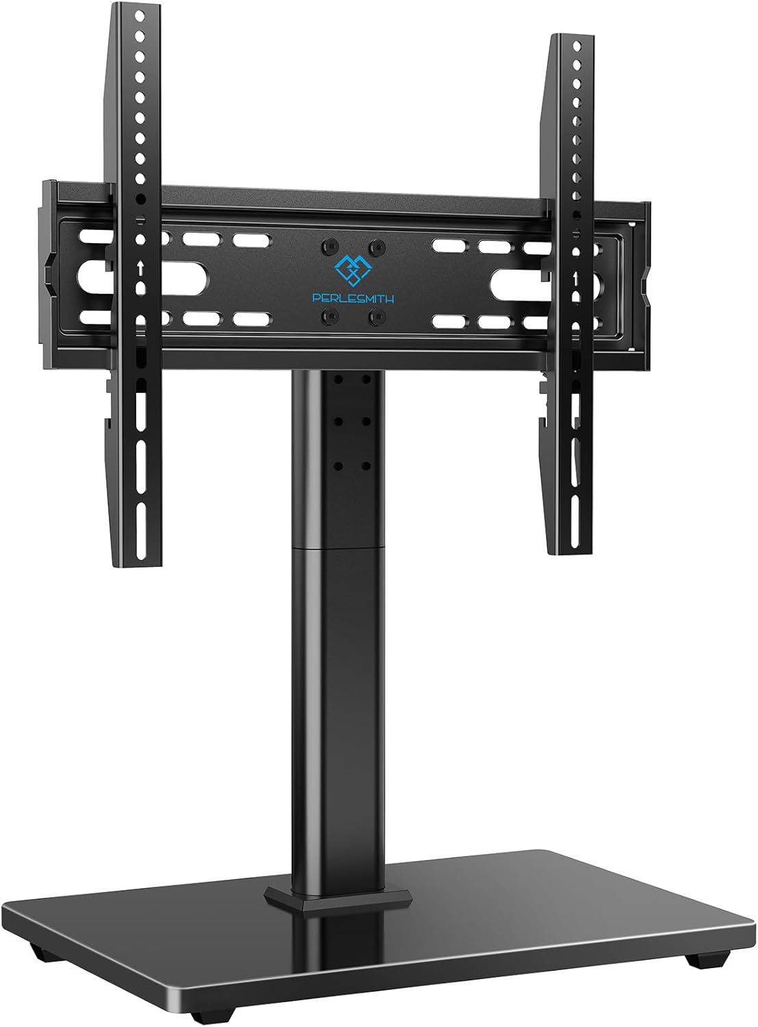 PERLESMITH Universal TV Stand Legs for 32-70 inch TVs, Table Top TV Stand up to 99 lbs, Height Adjustable Television TV Mount, Universal TV Base for Livingroom & Bedroom, VESA 400x400mm PSTVS04