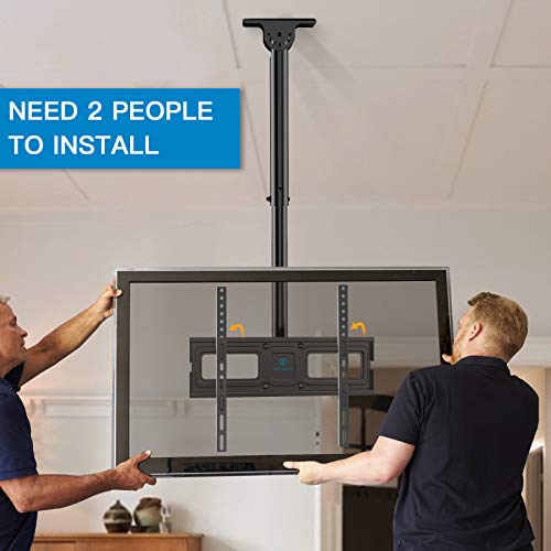 Multi-Adjustable Ceiling TV Mount For 26