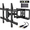 Full Motion TV Wall Mount For 37" To 75" TVs