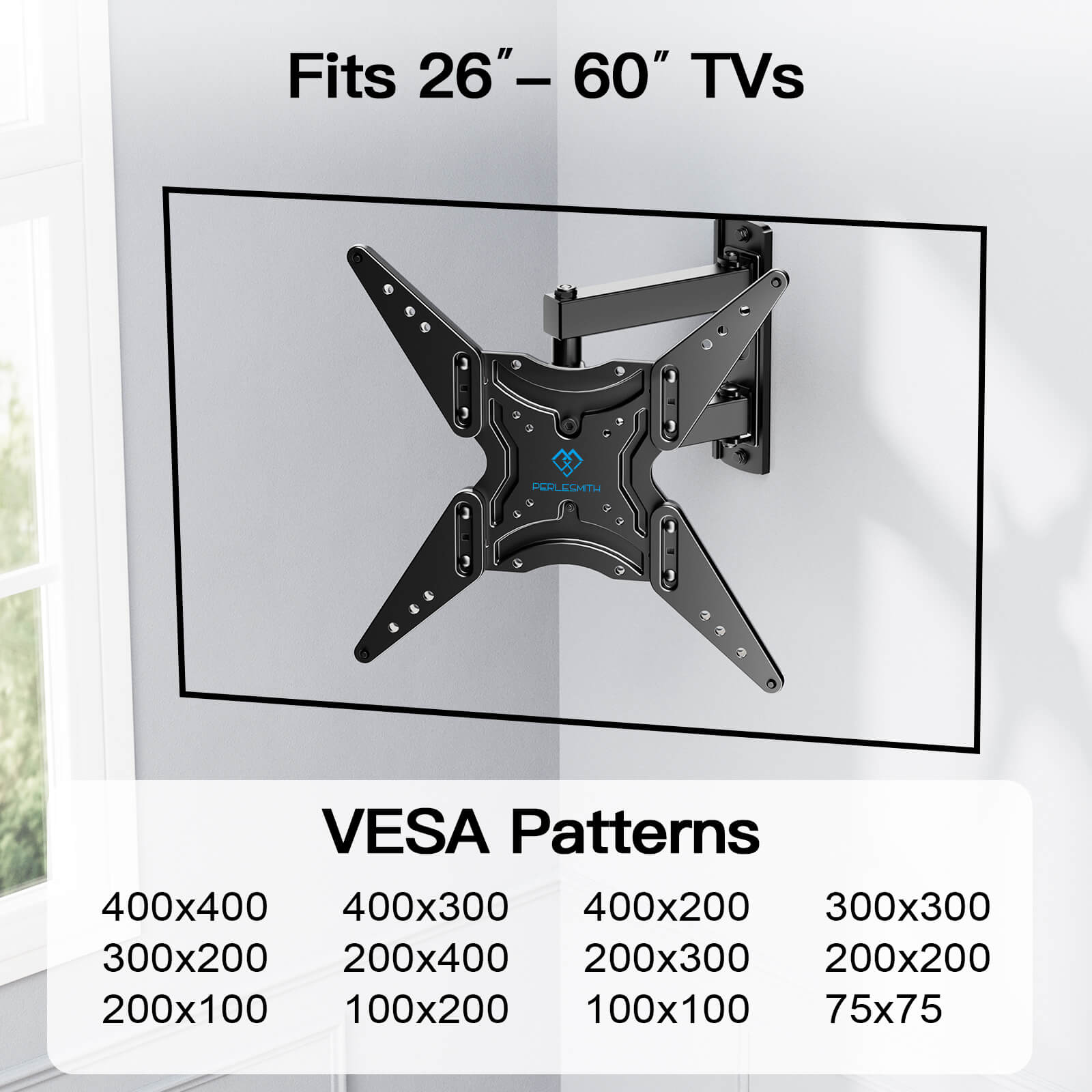 Full Motion TV Wall Mount For 26