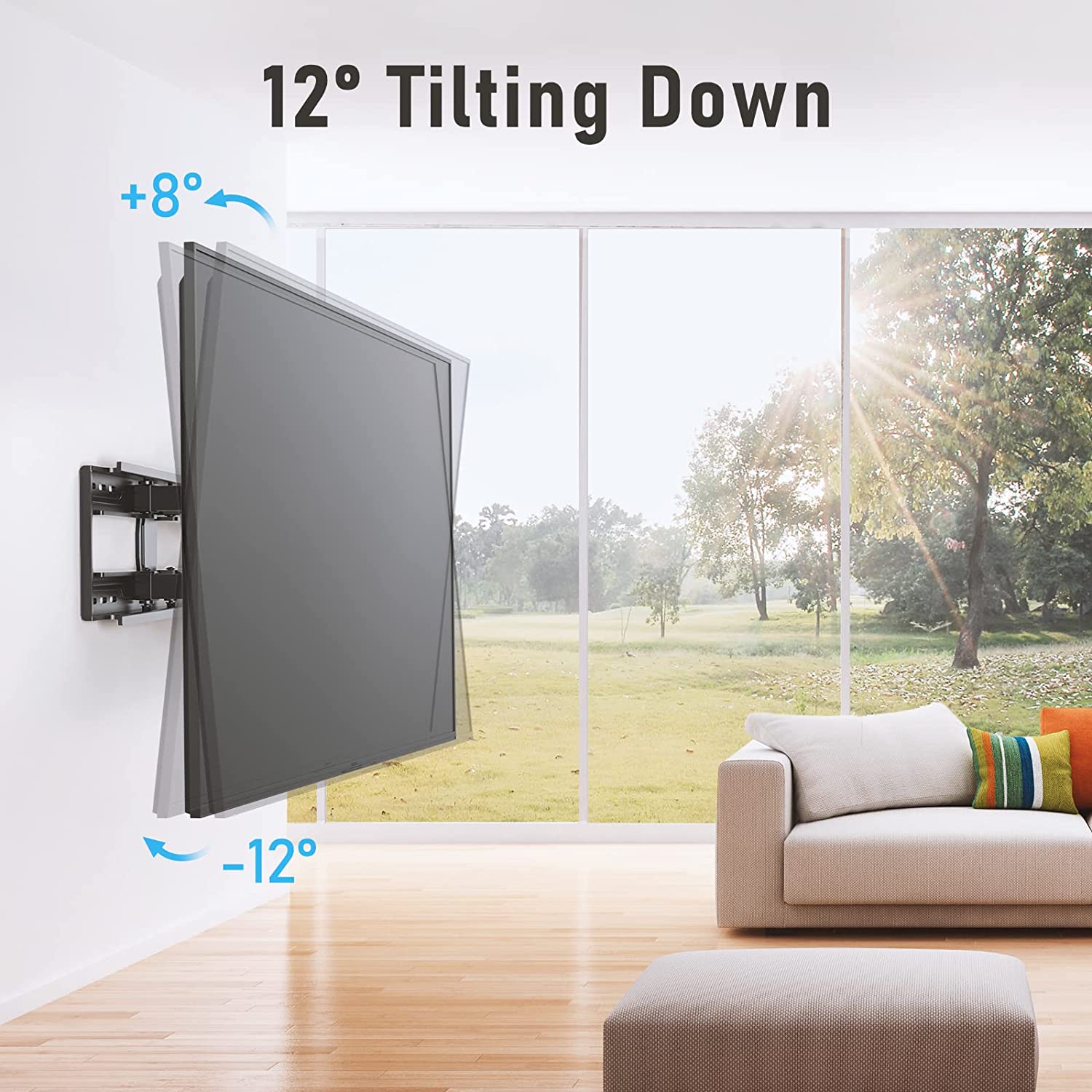 Full Motion TV Wall Mount For 50