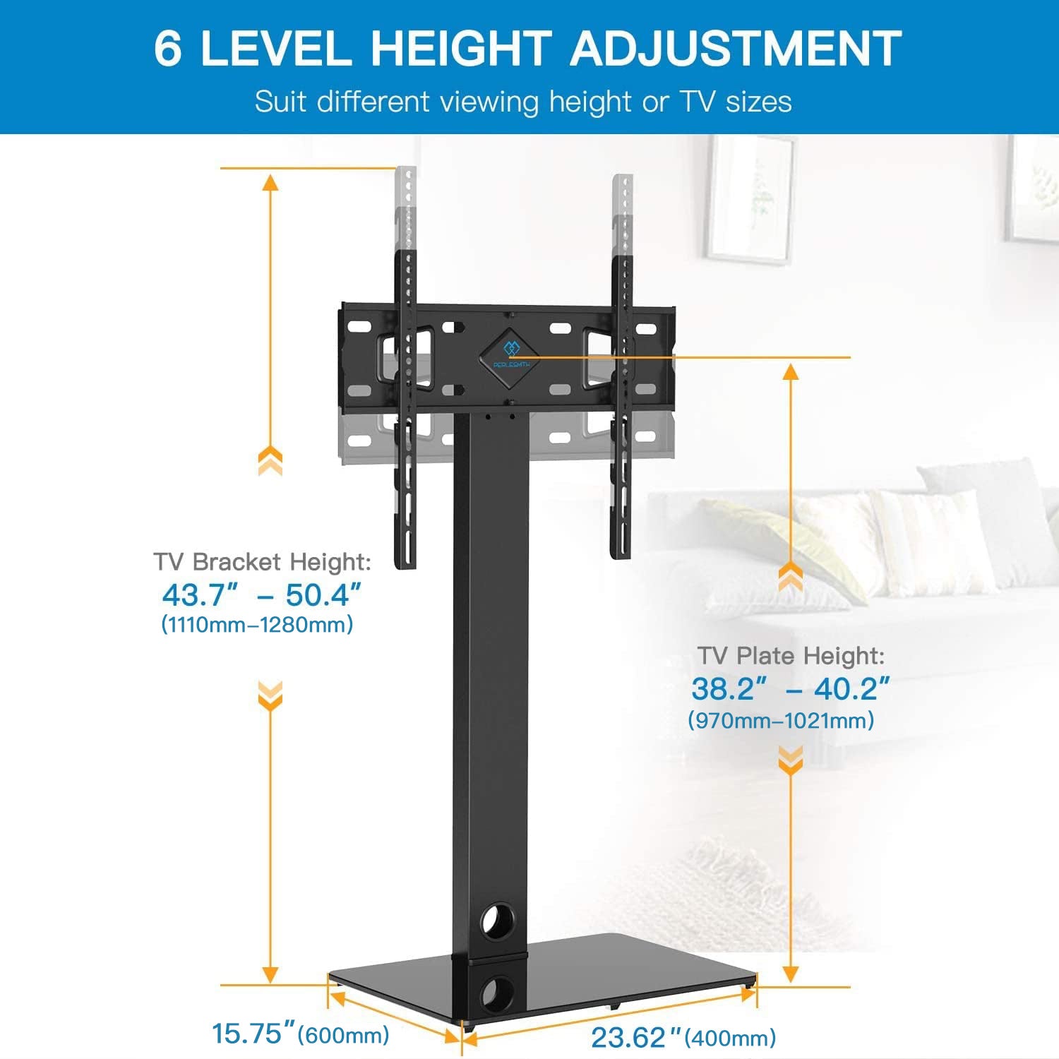 Floor TV Stand For 37