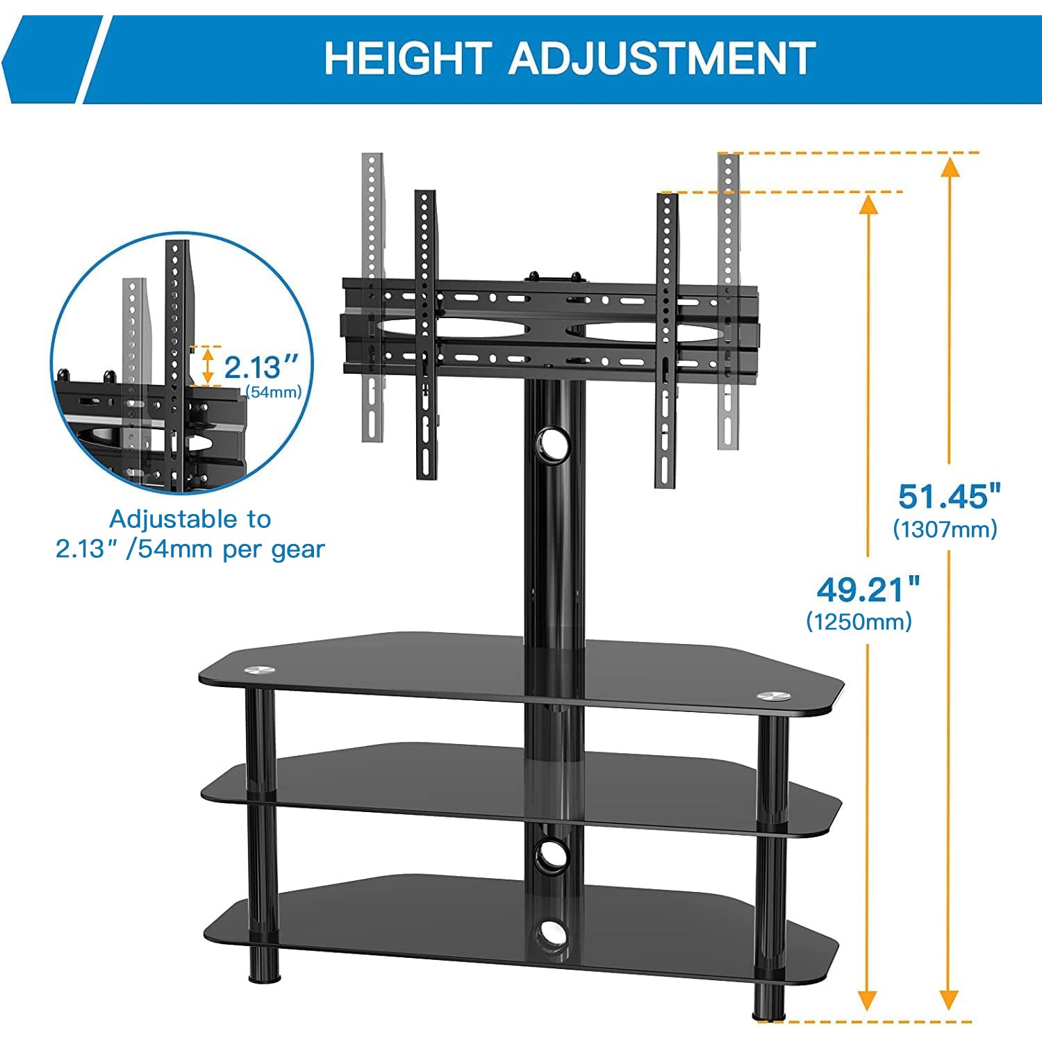 Floor TV Stand For 32