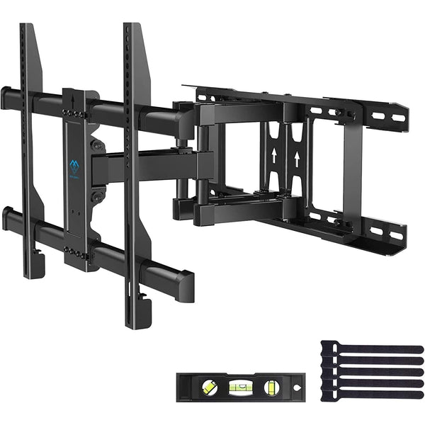 Full-Motion TV Wall Mount For 37" to 75" TVs