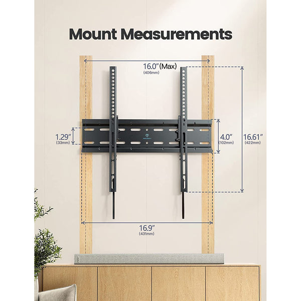 Tilt TV Wall Mount For 23" To 55" TVs