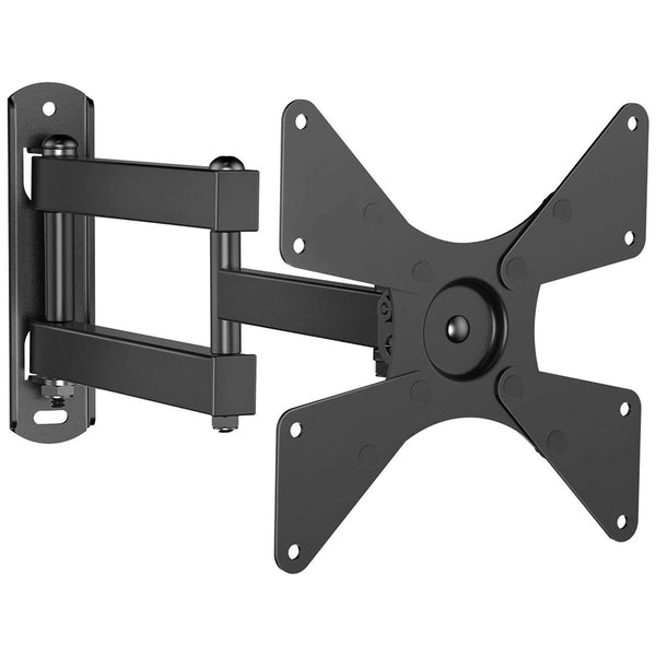 Full-Motion TV Wall Mount For 10" to 40" TVs