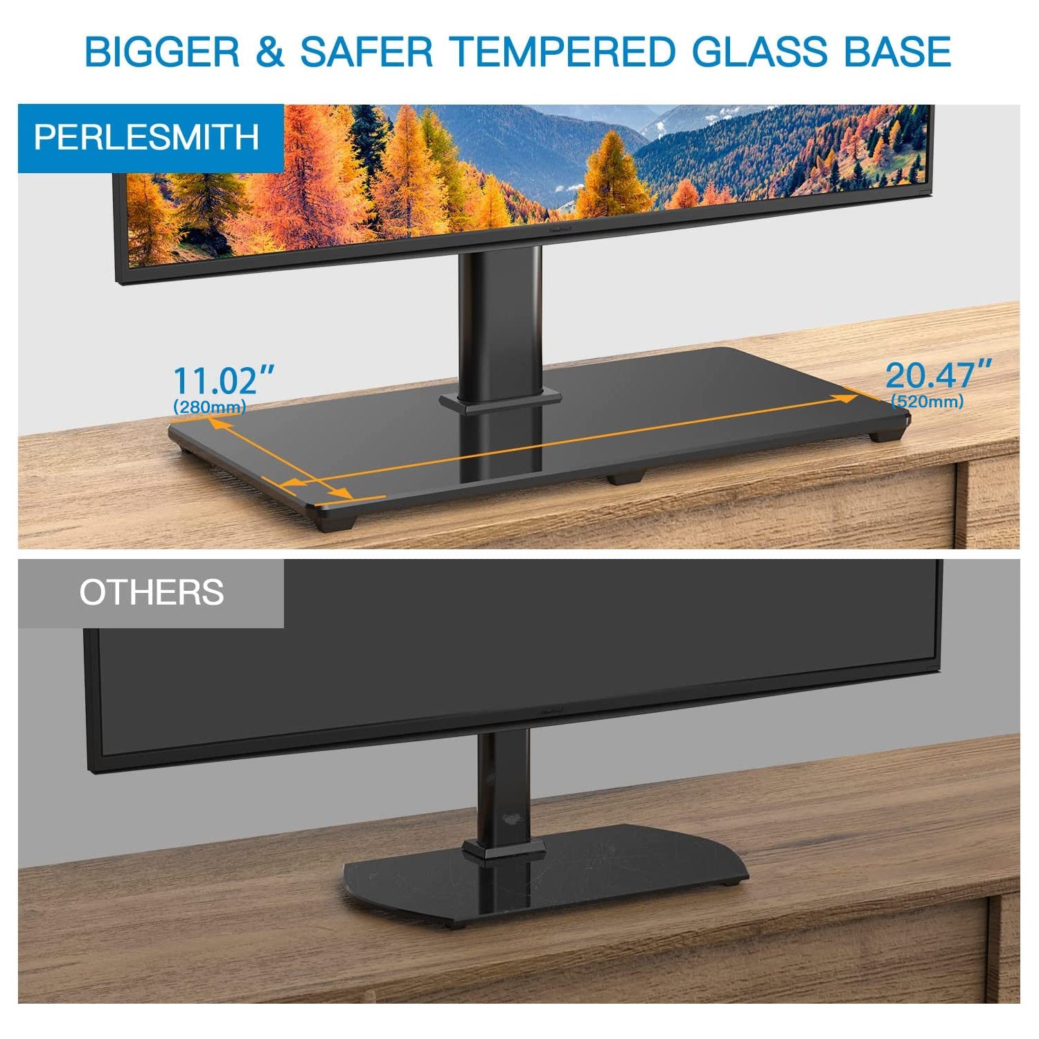 Tabletop TV Stand For 37