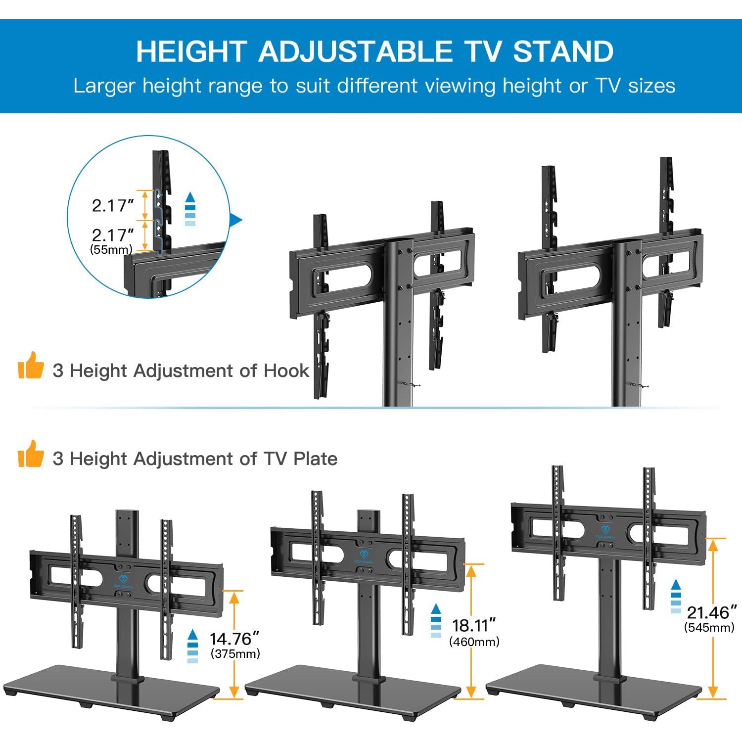 Tabletop TV Stand For 37