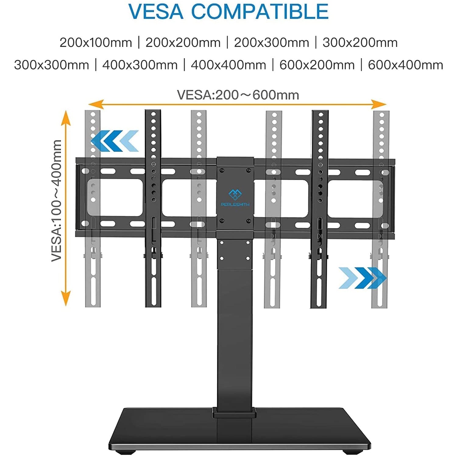 Swivel Tabletop TV Stand For 37